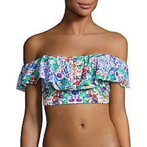 La Blanca, off-shoulder, bikini top